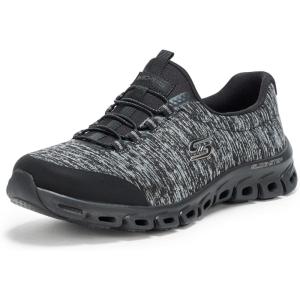 Skechers Womens Glide-Step – Persistence(Bbk=black/Black)