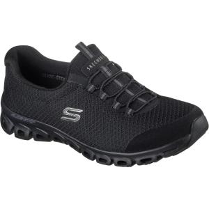 Skechers Womens Glide-Step – Persistence(Black/Black)