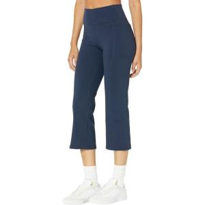 Skechers Womens Go Walk High Waisted Crop PantPants(Blue Iris)