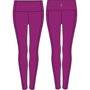 Skechers Women’s Go Walk High Waisted Legging(Deep Fuchsia)