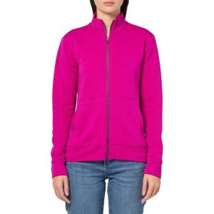 Skechers Women’s Go Walk Hoodless Hoodie Jacket(Deep Fuchsia)