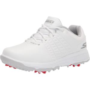 Skechers Womens Jasmine Waterproof Golf Shoe Sneaker(White)