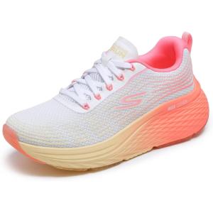 Skechers Womens Max Cushioning Elite 2.0 Speed Play(White/Pink)