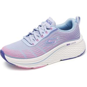 Skechers Womens Max Cushioning Elite 2.0(Light Blue/Pink)