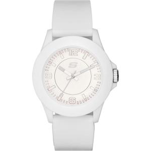 Skechers Women’s Rosencrans Midsize Quartz Three-Hand Watch, Color: White (Model: SR6023)
