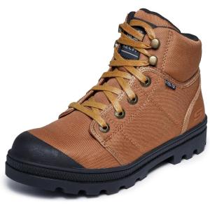 Skechers Womens Rotund Darragh Work Lace-Up Boot Safety Toe(Rust)