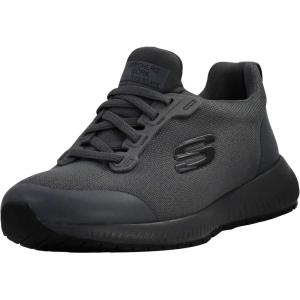 Skechers Womens Squad Sr Food Service Shoe(Dove Gray)