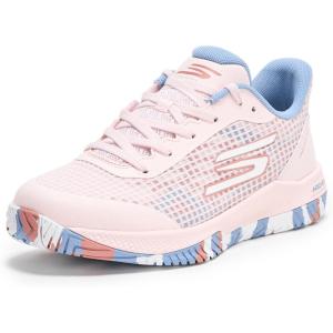 Skechers Womens Viper Court Pro Pickleball Sneaker(Light Pink)