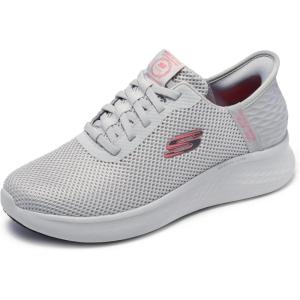 Skechers Womens Women’s Work Skech-lite Pro Sr Exdown Bungee Hands Free Slip-ins(Gry)