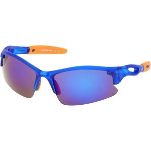 Skechers boys Se00055 Shield Sunglasses(Matte Blue)