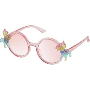 Skechers girls Se00054 Round Sunglasses(Pink)