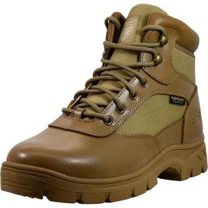 Skechers mens New Wascana- BenenMilitary and Tactical Boot(Camel)