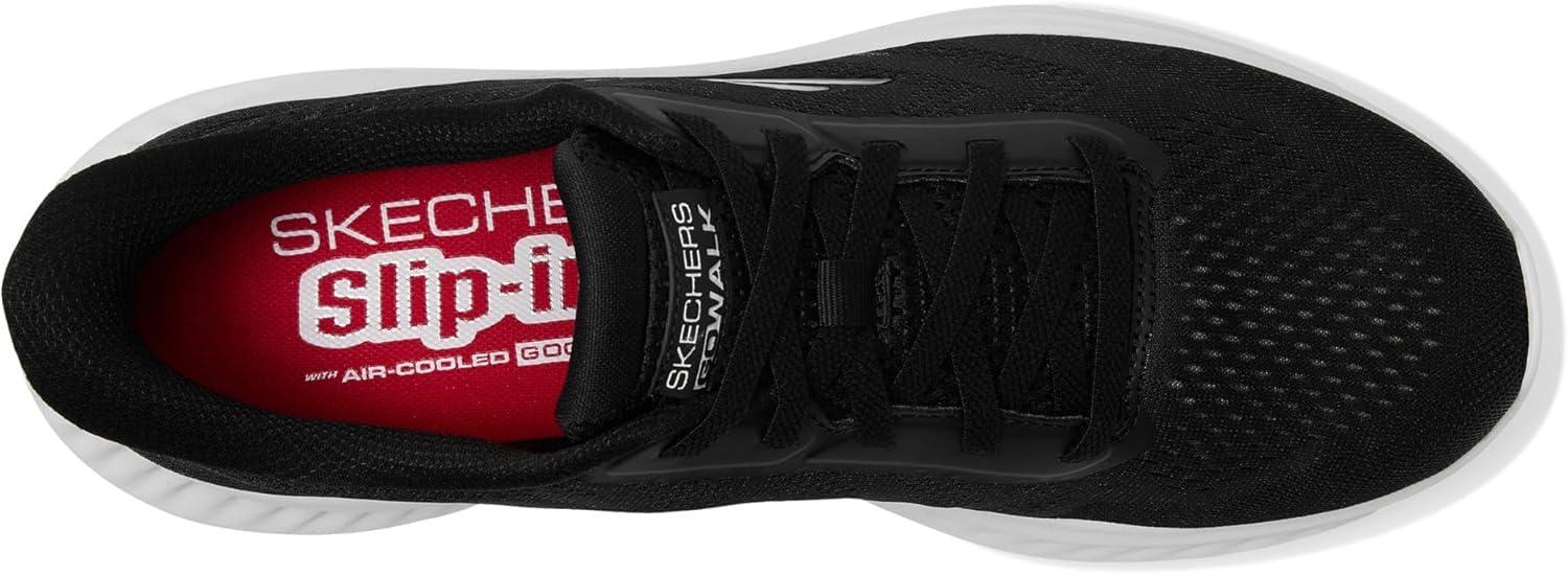 imageSkechers Mens Mens Hands Free Slipins Go Walk Now Payton SneakerBlackWhite