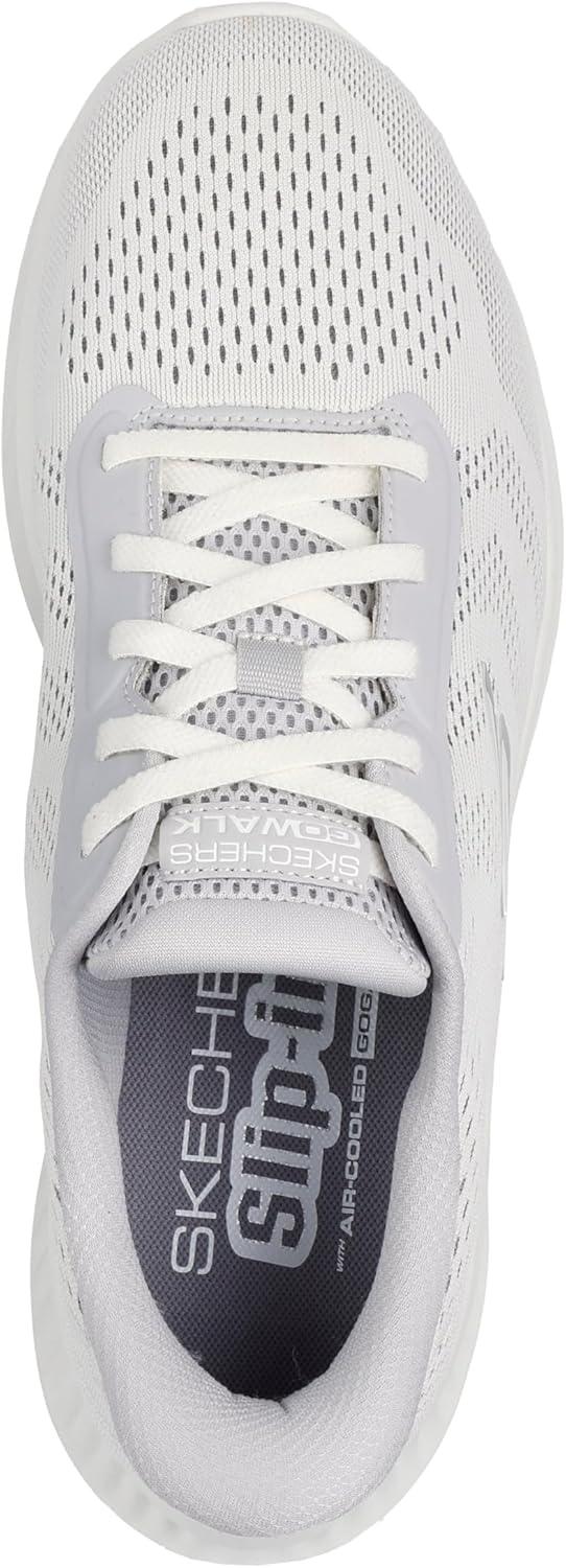 imageSkechers Mens Mens Hands Free Slipins Go Walk Now Payton SneakerWhiteGrey