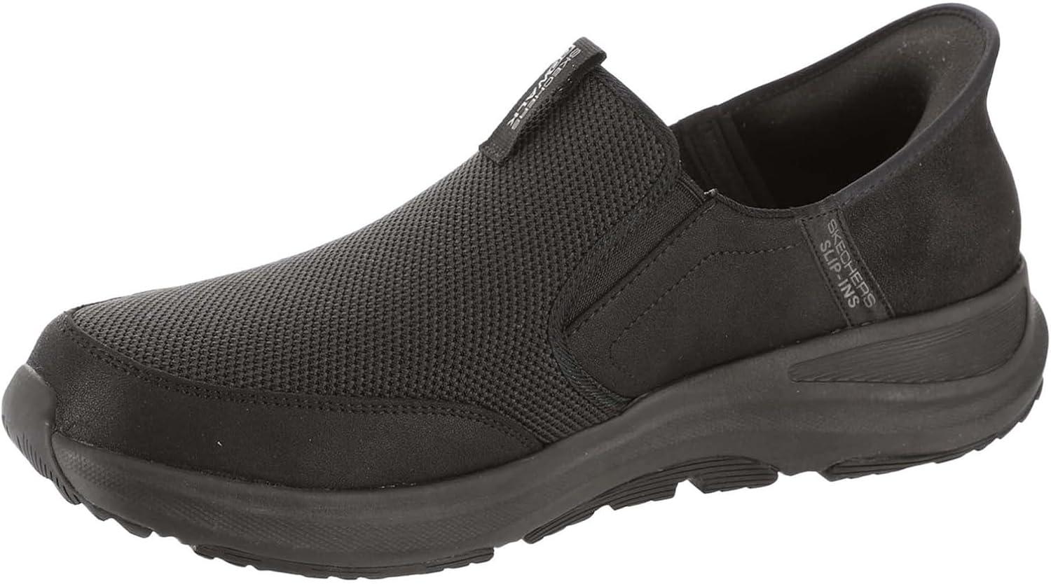imageSkechers Mens Skechers Mens Hands Free Slipins Go Walk Outdoor Andes II SneakerBlackBlack