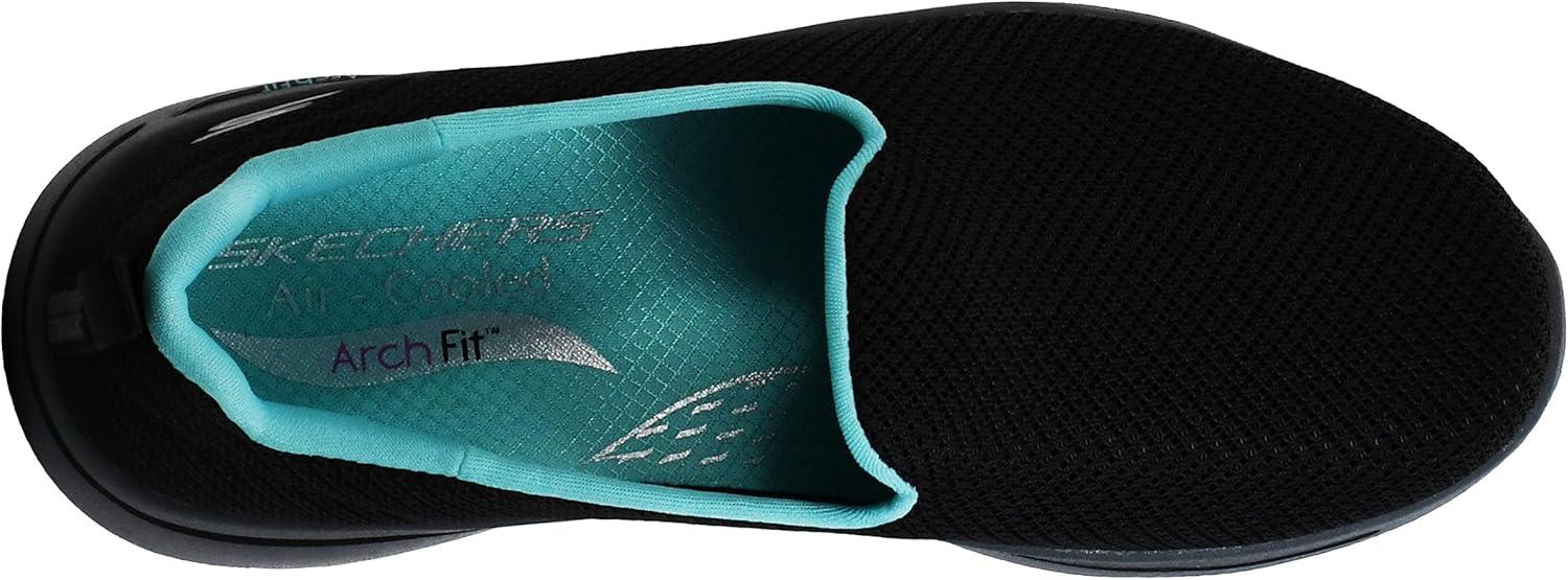 imageSkechers Sport Womens DLites Extreme SneakerBlackAqua