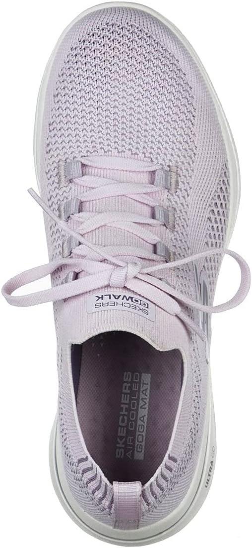 imageSkechers Sport Womens DLites Extreme SneakerPurple Lavender Textile Trim Lav
