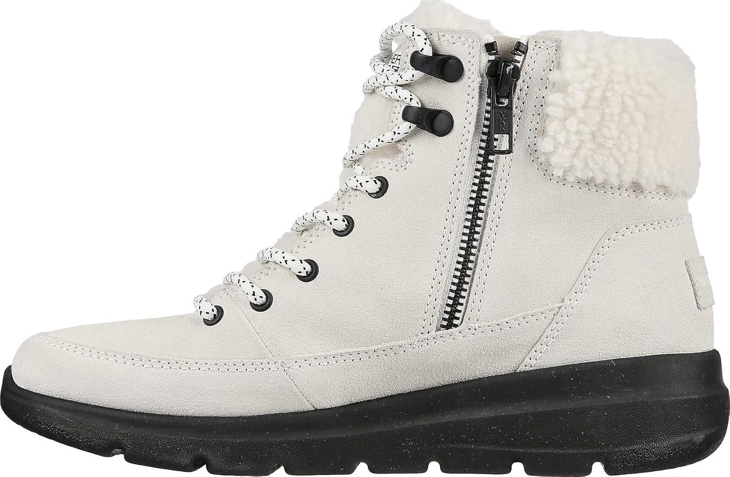 imageSkechers Womens Go Run Trail Altitude Highly Elevated BootsWhiteBlack