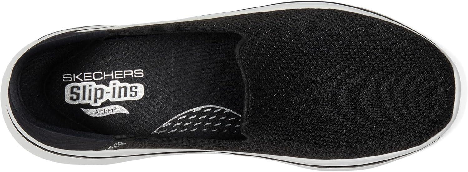 imageSkechers Womens Go Walk Arch Fit 20 Delara Hands Free Slip insBlackWhite