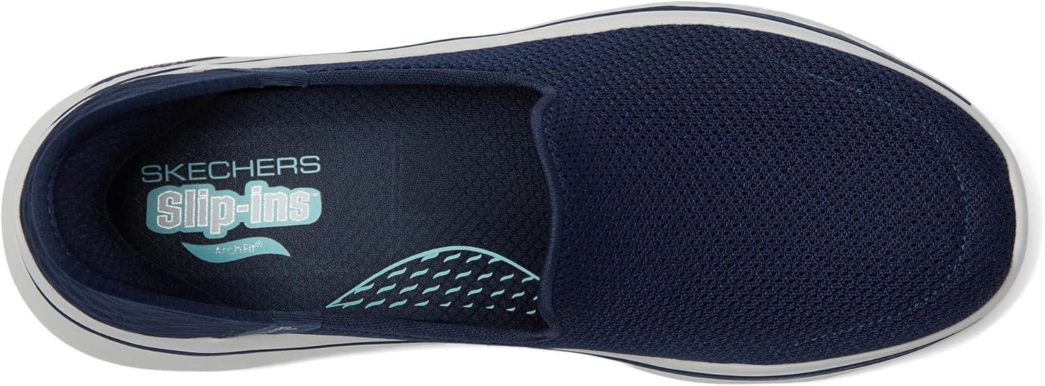 imageSkechers Womens Go Walk Arch Fit 20 Delara Hands Free Slip insNavyWhite