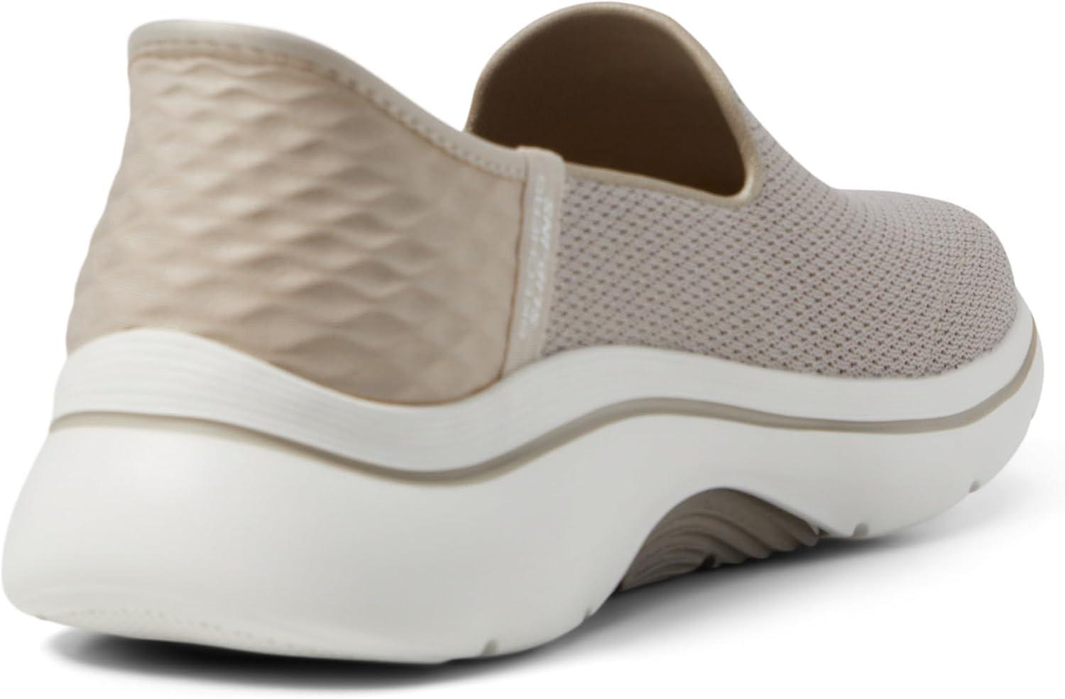 imageSkechers Womens Go Walk Arch Fit 20 Delara Hands Free Slip insTaupe