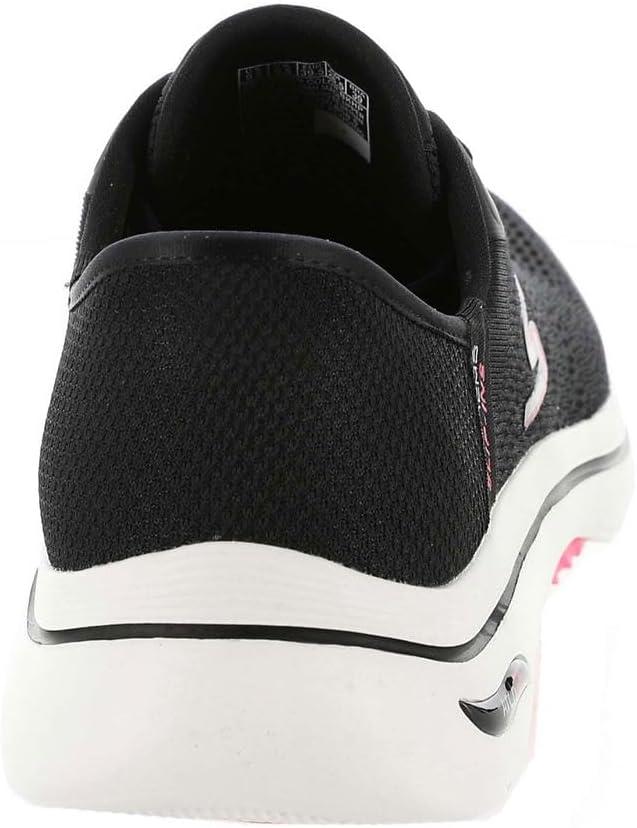 imageSkechers Womens Go Walk Arch Fit 20 Valencia Hands Free SlipinsBlackHot Pink