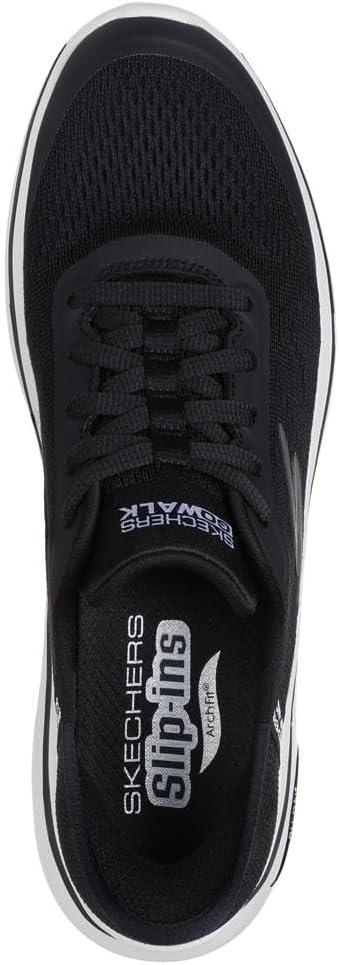 imageSkechers Womens Go Walk Arch Fit 20 Valencia Hands Free SlipinsBlackWhite