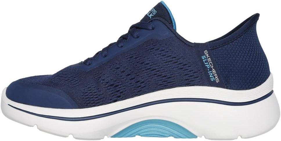 imageSkechers Womens Go Walk Arch Fit 20 Valencia Hands Free SlipinsNavyAqua