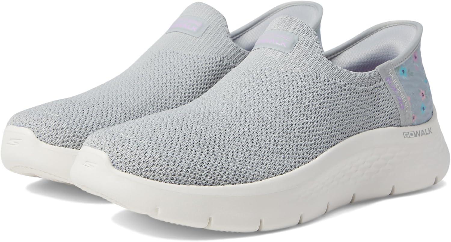 imageSkechers Womens Go Walk Flex Sunset Rose Hands Free SlipinsGrayLavender