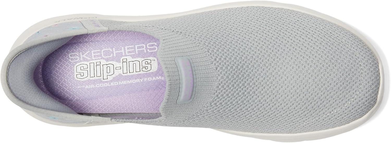 imageSkechers Womens Go Walk Flex Sunset Rose Hands Free SlipinsGrayLavender