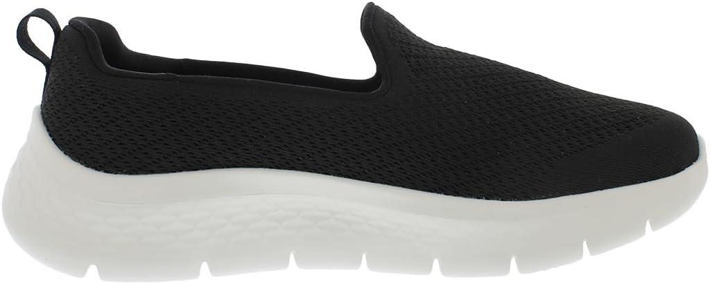 imageSkechers Womens Go Walk Flex Sunset Rose Hands Free SlipinsMidnight BlackWhite