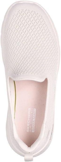 imageSkechers Womens Go Walk Flex Sunset Rose Hands Free SlipinsNatural Textile Trim
