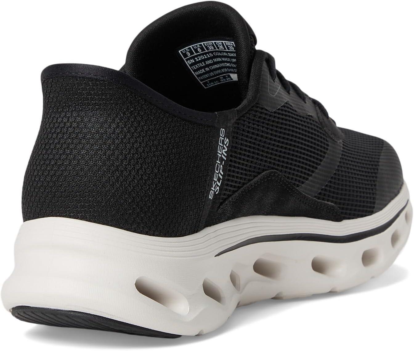 imageSkechers Womens Go Walk Glide Step 20 Belah Hands Free SlipinsBlackWhite