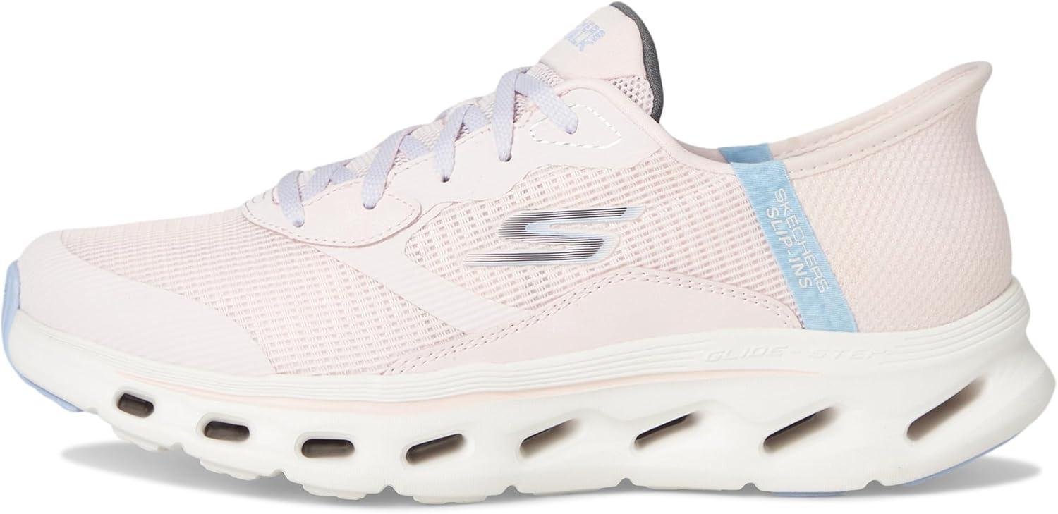 imageSkechers Womens Go Walk Glide Step 20 Belah Hands Free SlipinsLight Pink