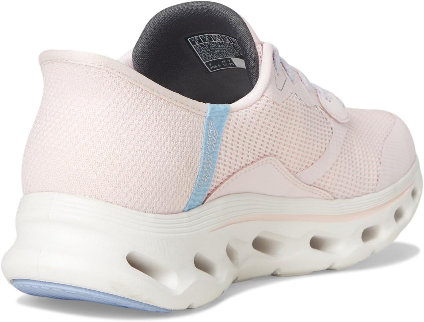 imageSkechers Womens Go Walk Glide Step 20 Belah Hands Free SlipinsLight Pink