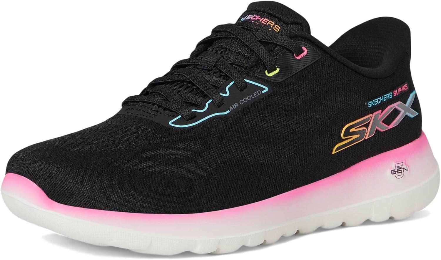 imageSkechers Womens Go Walk Joy Lynzee Hands Free SlipinsBlackMulti