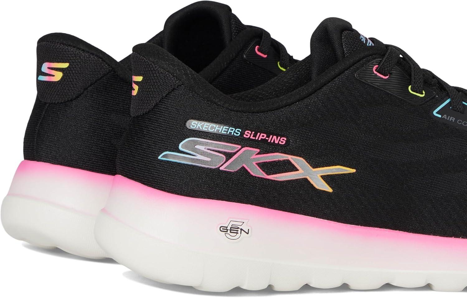 imageSkechers Womens Go Walk Joy Lynzee Hands Free SlipinsBlackMulti