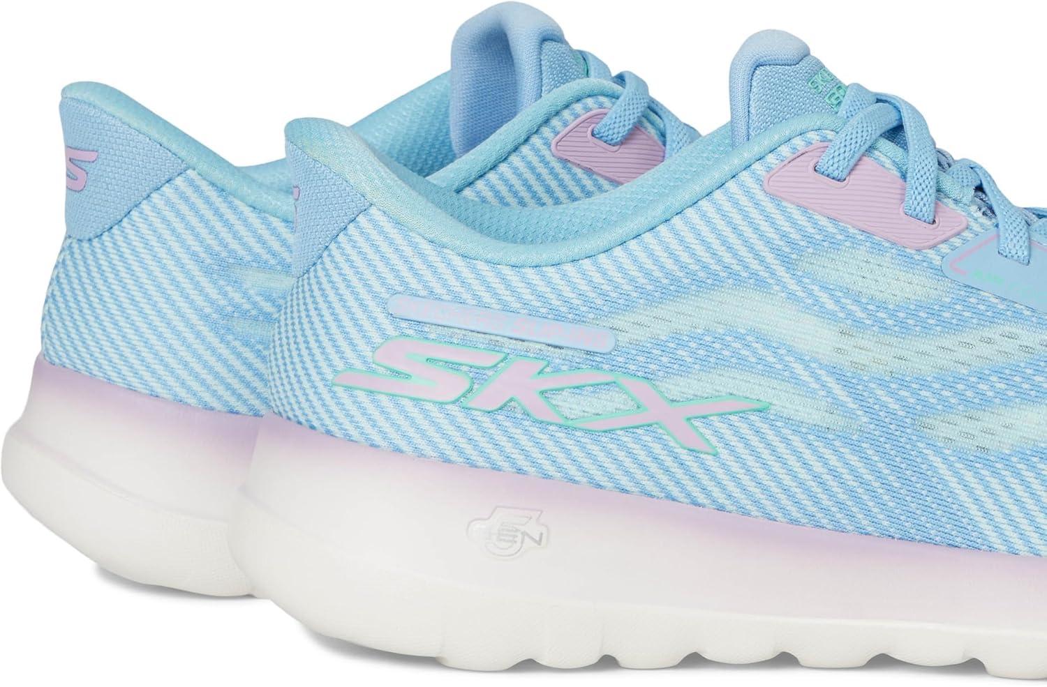 imageSkechers Womens Go Walk Joy Lynzee Hands Free SlipinsBlueLavender