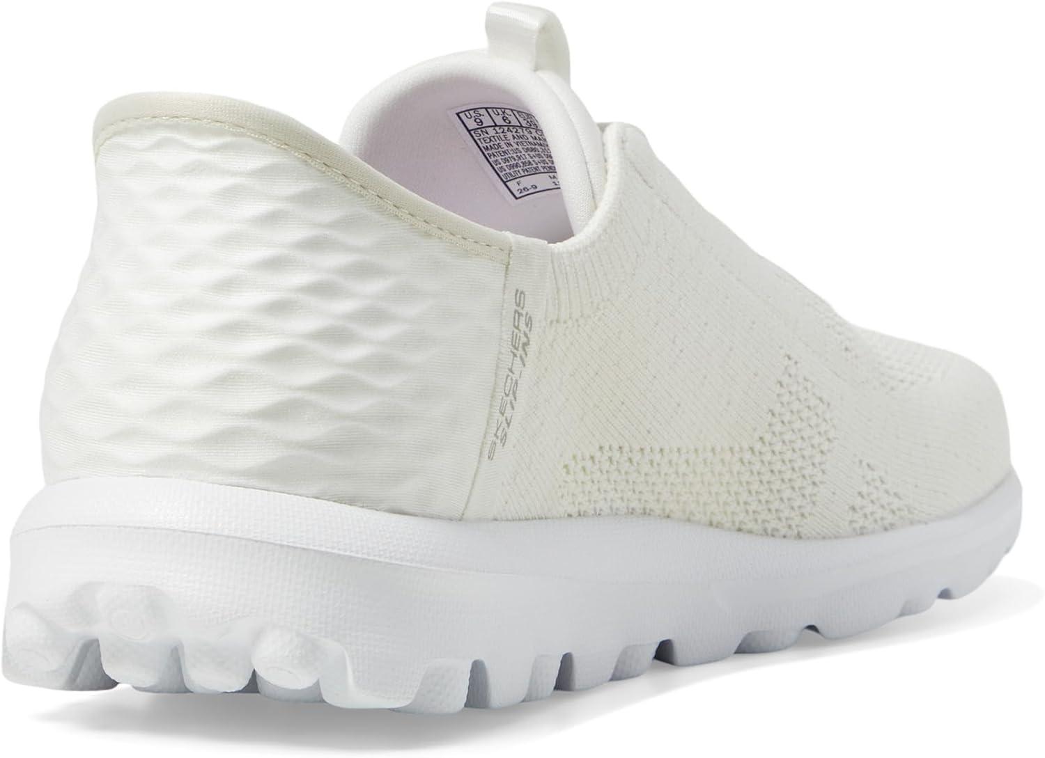 imageSkechers Womens Go Walk Travel Milan Hands Free SlipinsOffwhite
