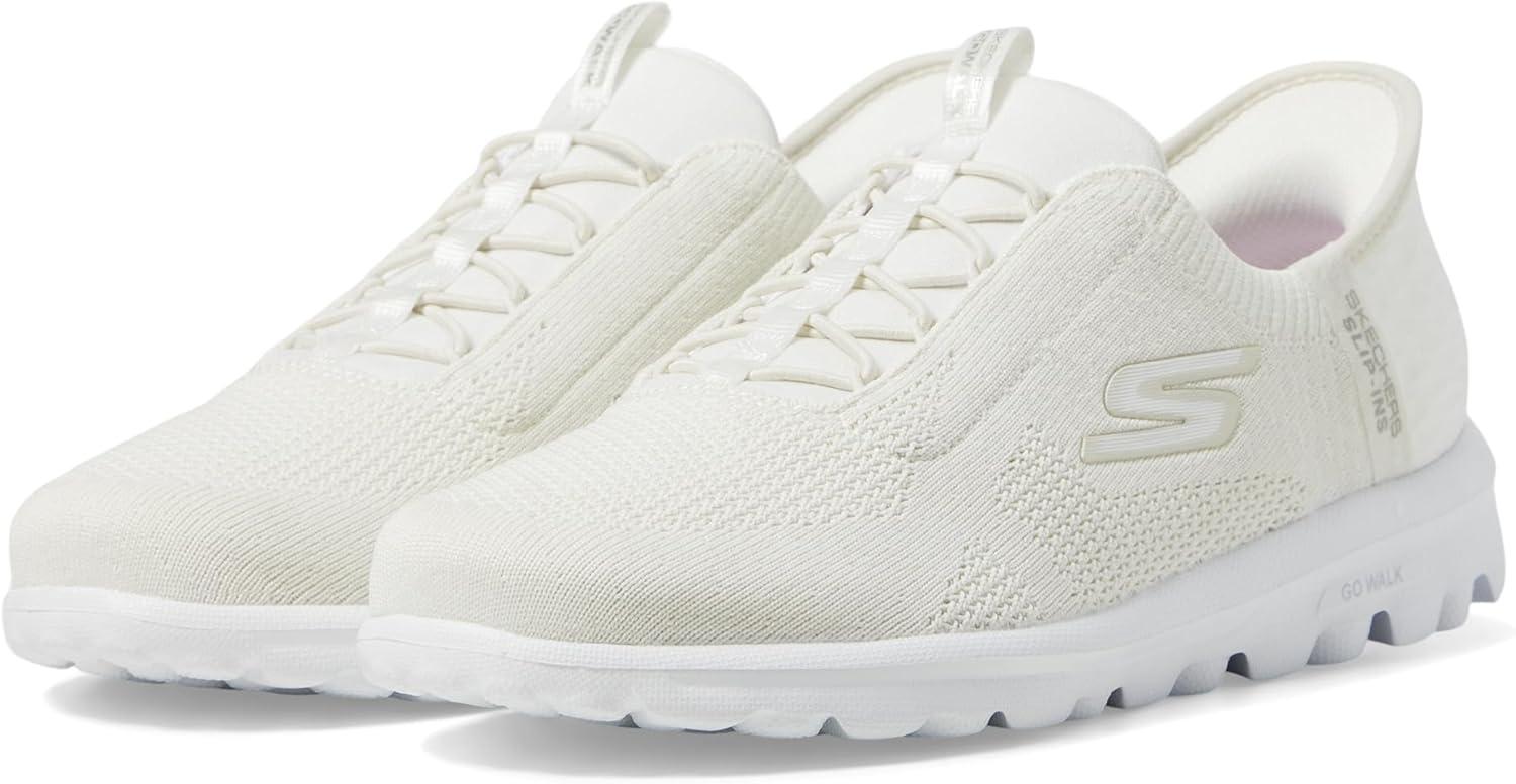 imageSkechers Womens Go Walk Travel Milan Hands Free SlipinsOffwhite