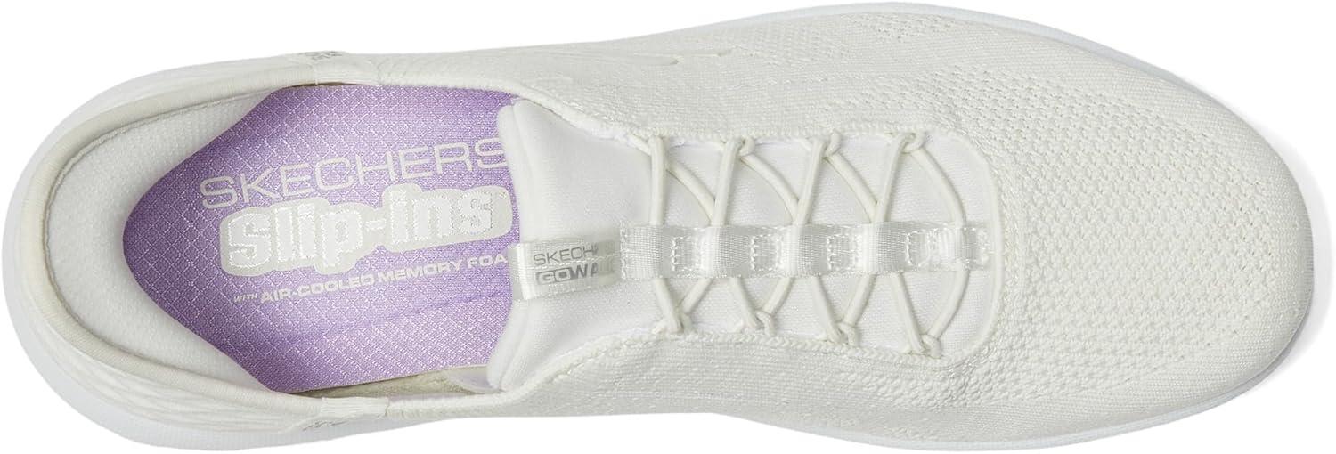 imageSkechers Womens Go Walk Travel Milan Hands Free SlipinsOffwhite