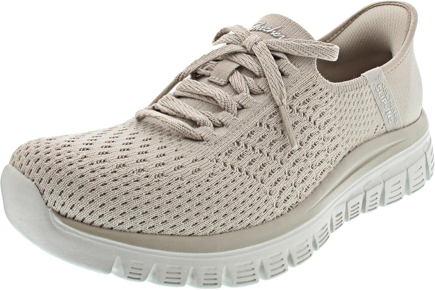 imageSkechers Womens Graceful First Blush Hands Free SlipinsTaupe