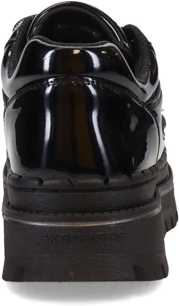 imageSkechers Womens Jammers Cool Block Womens Sneaker Boots with Memory FoamBlack Patent