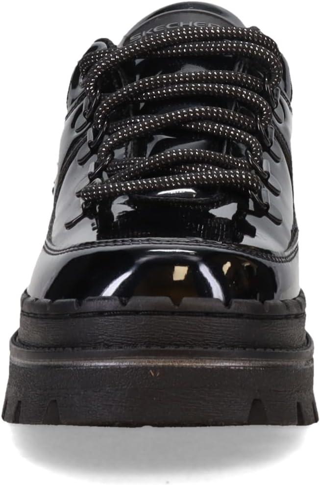 imageSkechers Womens Jammers Cool Block Womens Sneaker Boots with Memory FoamBlack Patent