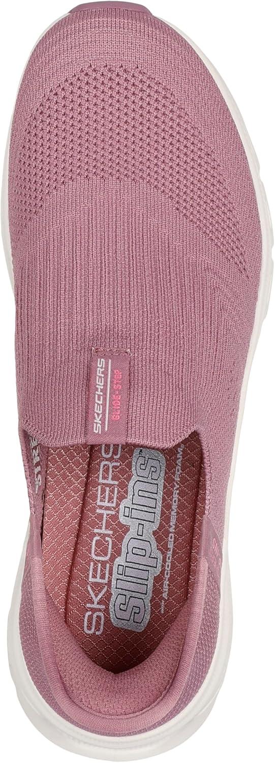 imageSkechers Womens Slipins GlideStep Pro Everyday Stretch Knit Slipon SneakersMauve