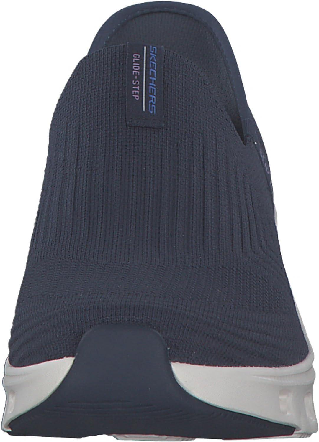 imageSkechers Womens Slipins GlideStep Pro Everyday Stretch Knit Slipon SneakersNavy Knit Blue Trim