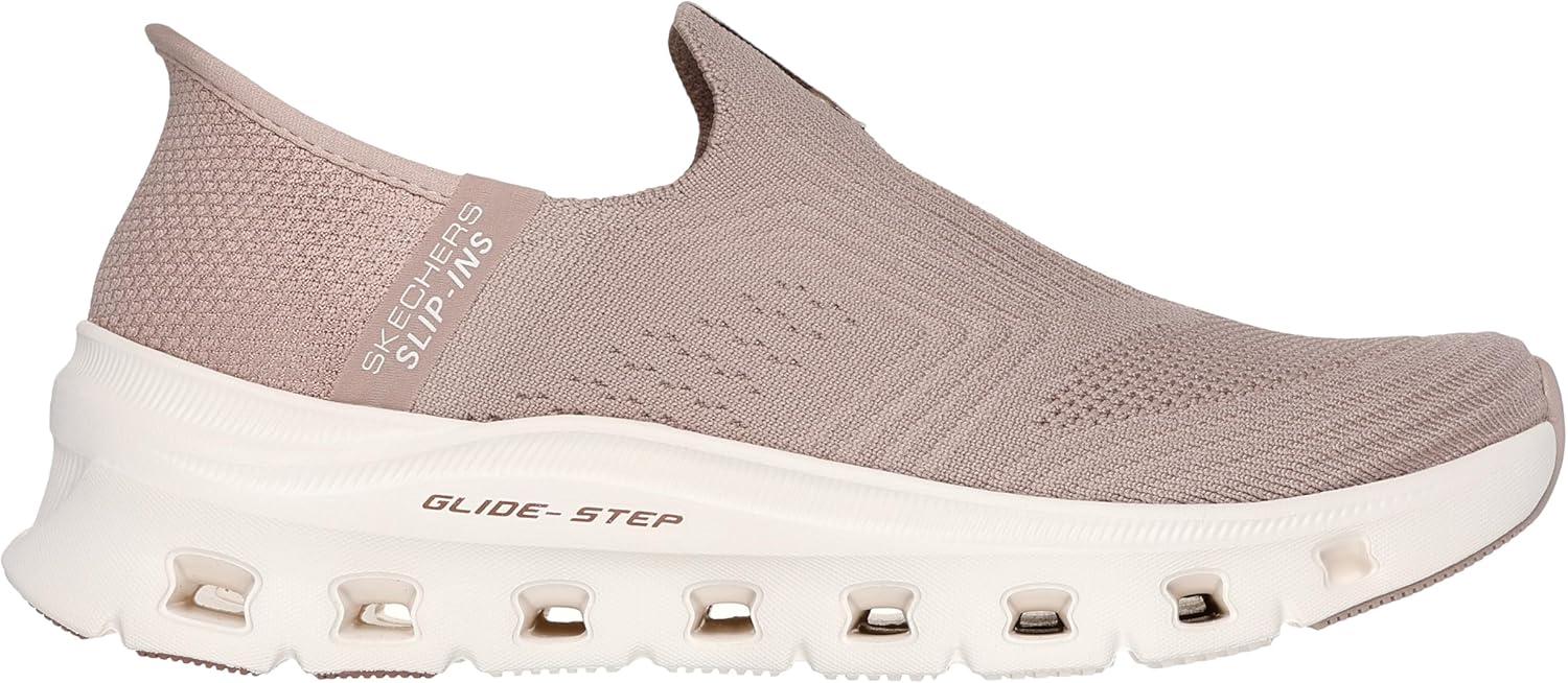 imageSkechers Womens Slipins GlideStep Pro Everyday Stretch Knit Slipon SneakersTan