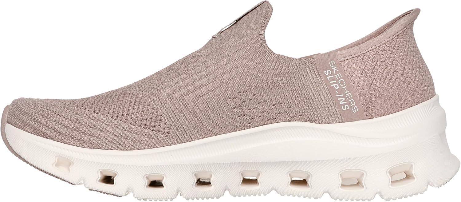 imageSkechers Womens Slipins GlideStep Pro Everyday Stretch Knit Slipon SneakersTan