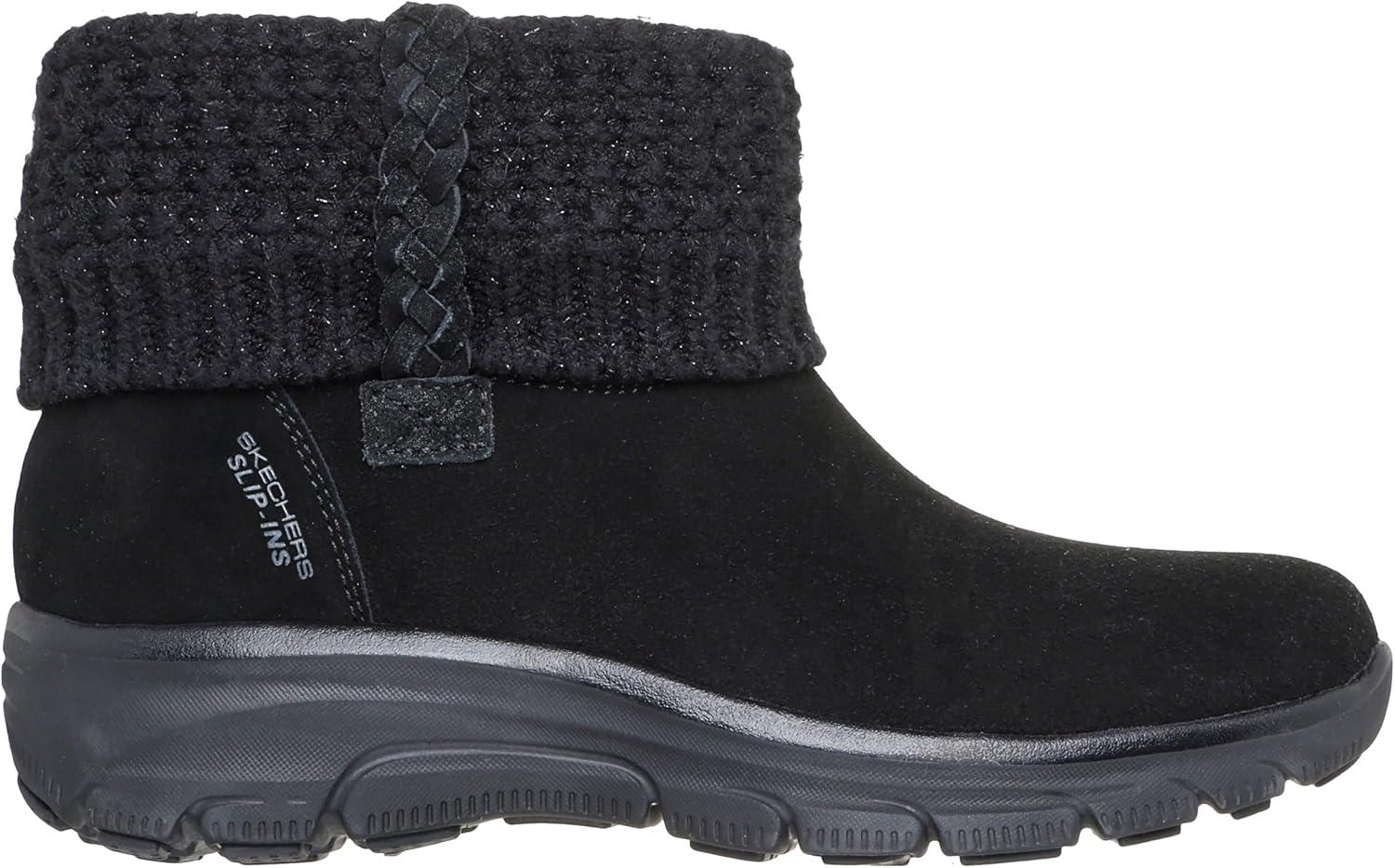 imageSkechers womens Easy Going Cozy Lovin Hands Free SlipinsBlackBlack