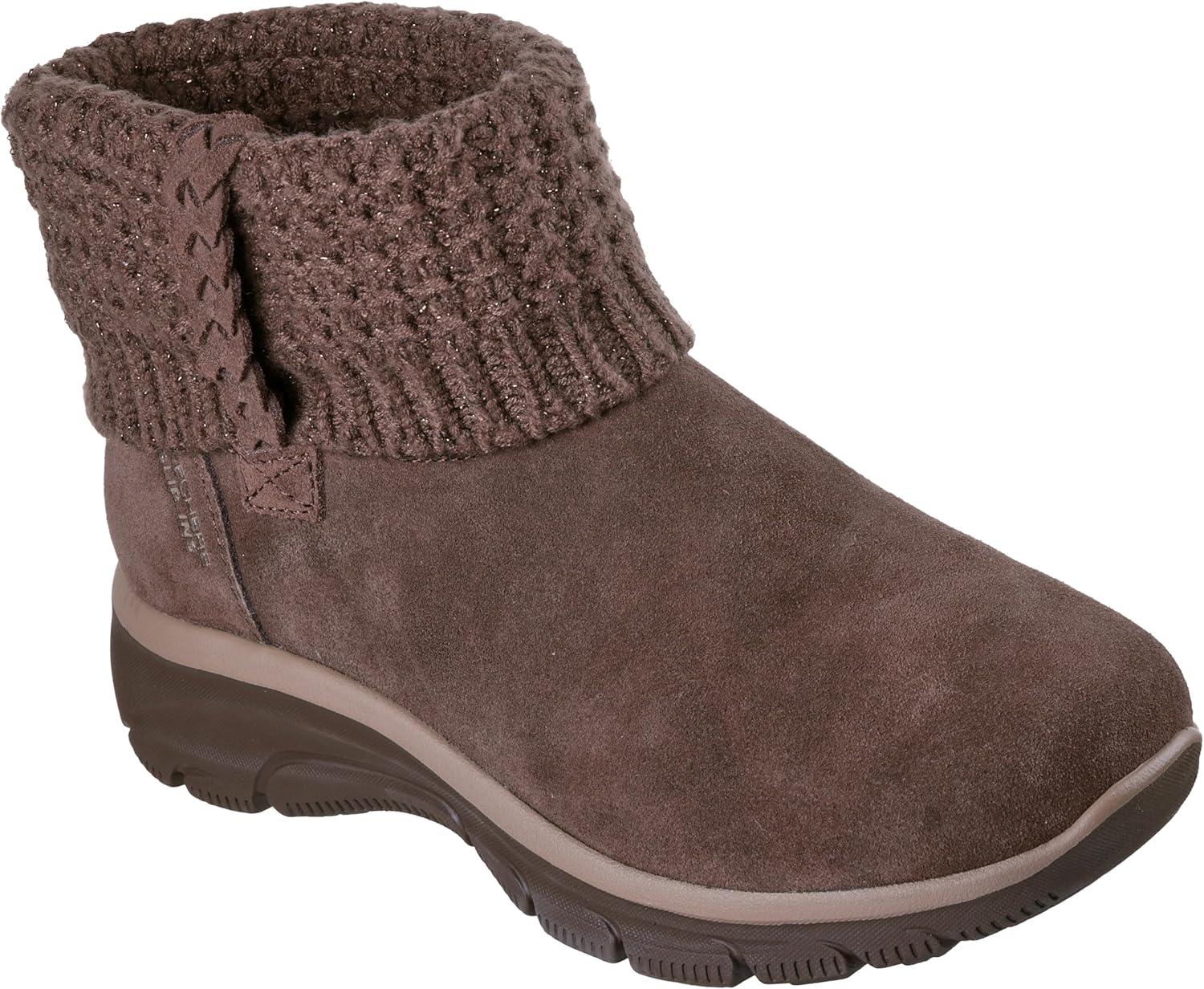 imageSkechers womens Easy Going Cozy Lovin Hands Free SlipinsChocolate